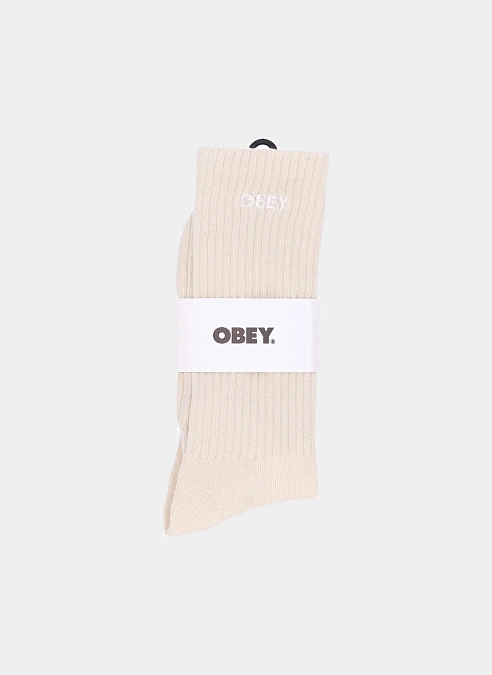 Носки Obey Bold Socks Unbleached