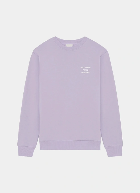 Свитшот Slogan  Lavander