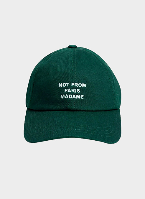 Кепка ‘La Casquette Slogan’ Dark Green