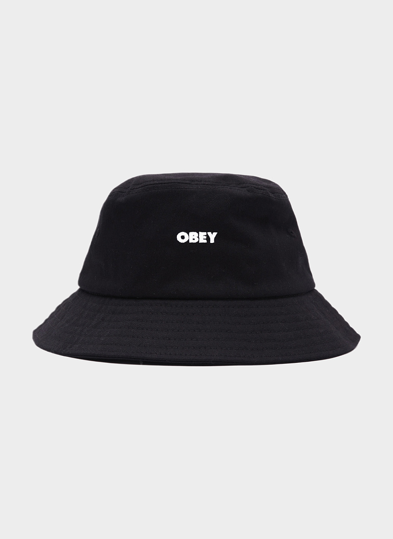 Панама ‘BOLD TWILL BUCKET HAT’ Black