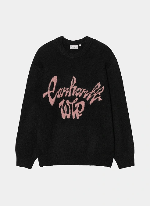 Свитер Chedda Sweater Black / Glassy Pink