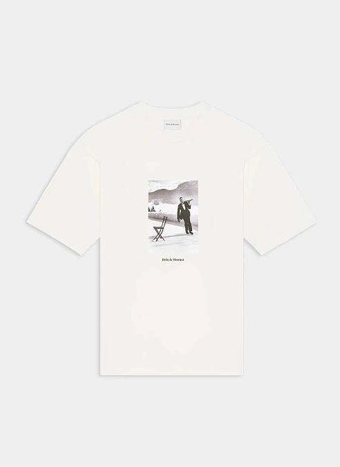 Футболка Le T-Shirt Ice Skating Waiter Off White