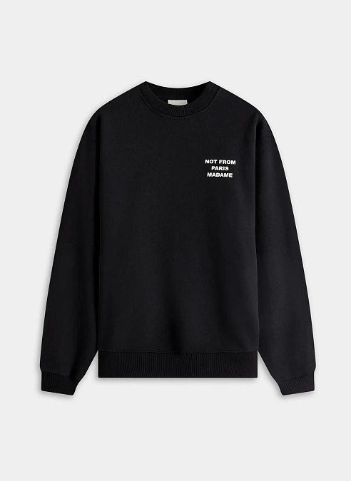 Свитшот Le Sweatshirt Slogan Black
