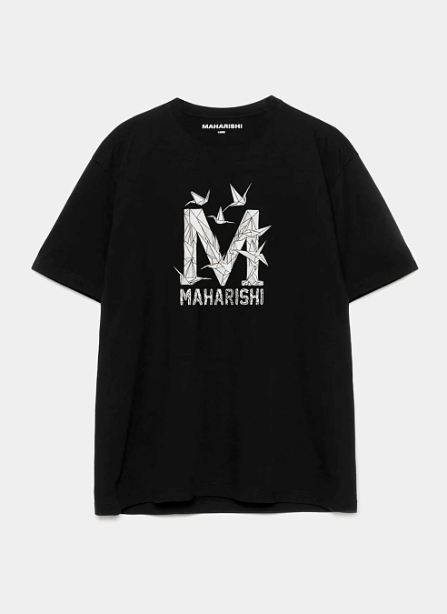 Футболка Origami Crane M S/S T-Shirt  Black