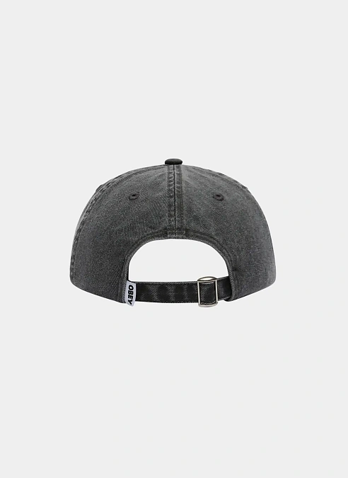 Кепка PIGMENT BOLD 6 PANEL STRAPBACK Pigment Black