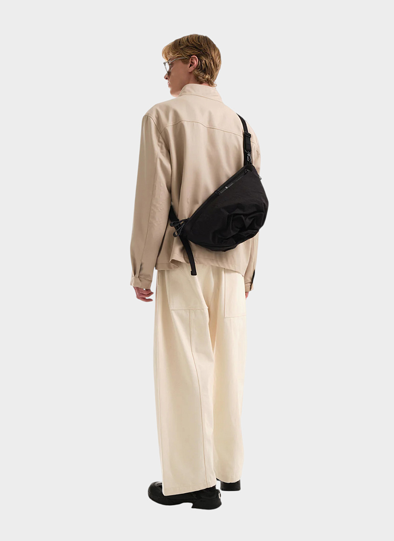 Сумка Satchel & Cross Body Orne Smooth Black - Sage Green 163 Black + Sage Green