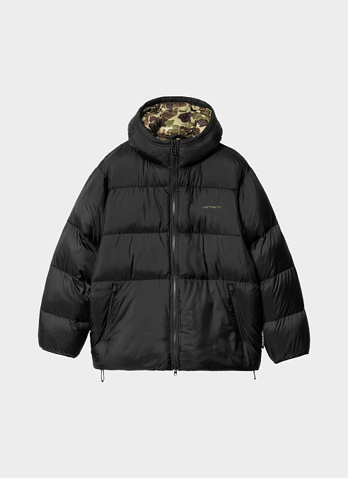 Пуховик ‘Toronto Jacket’ Black / Camo Duck Green