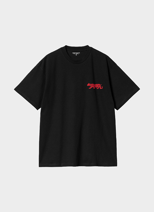 Футболка ‘S/S Rocky T-Shirt’ BLACK