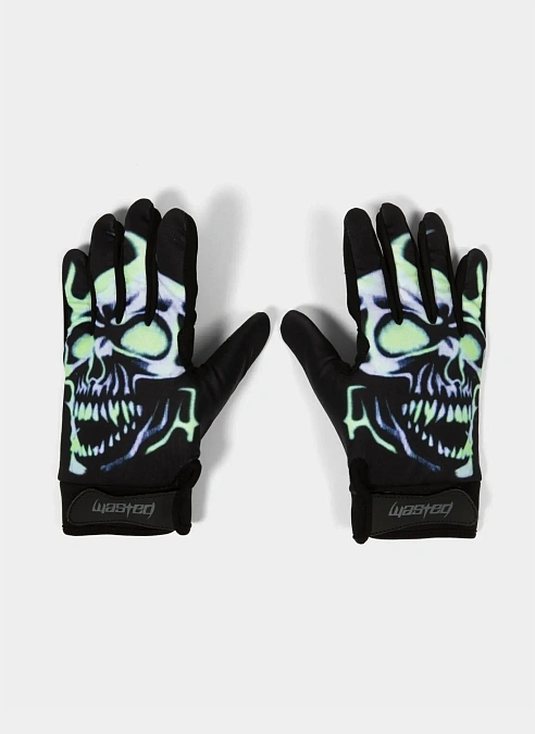 Перчатки Skull Gloves Black