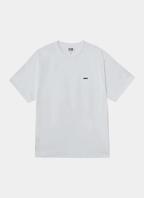 Футболка Obey Quarter Icon WHITE