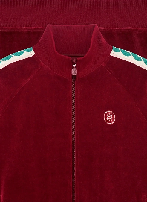 Олимпийка La Track Jacket Velours Wine