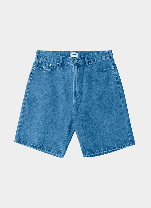 Шорты Bigwig Baggy Denim Short Light Indigo