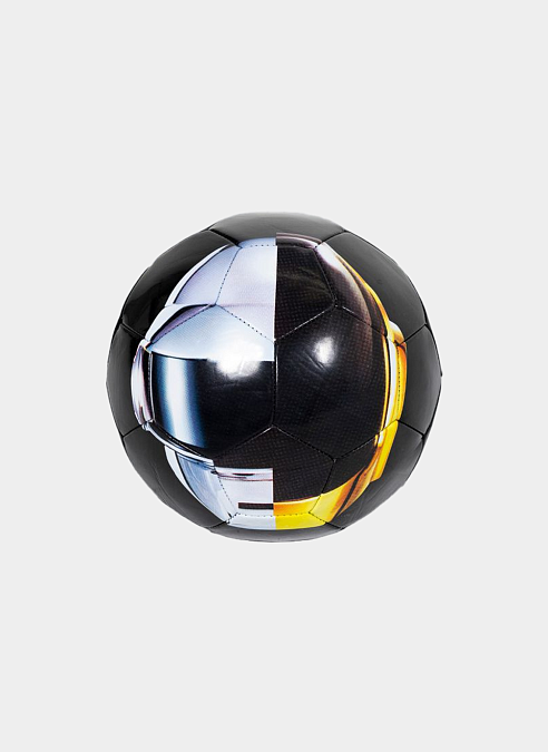 Мяч футбольный Pleasures x Daft Punk Helmets Soccer Ball Black
