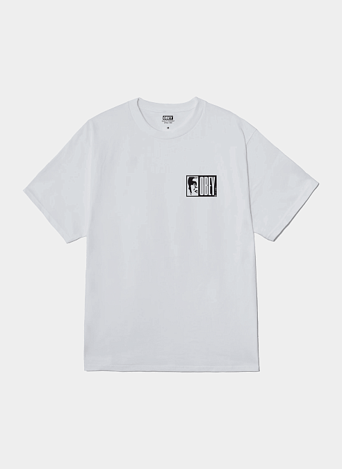 Футболка Obey Half Icon White