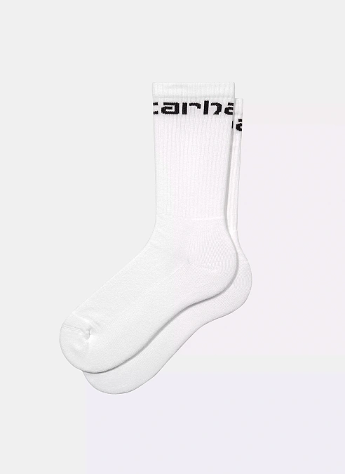 Носки ‘Carhartt Socks’ WHITE / BLACK