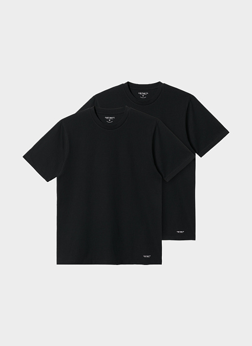 Футболка ‘Standard Crew Neck T-Shirt’ (2 Pack) Black