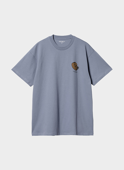 Футболка ‘S/S Diagram C T-Shirt’ BAY BLUE