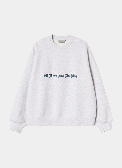 Свитшот No Play Sweat Ash Heather