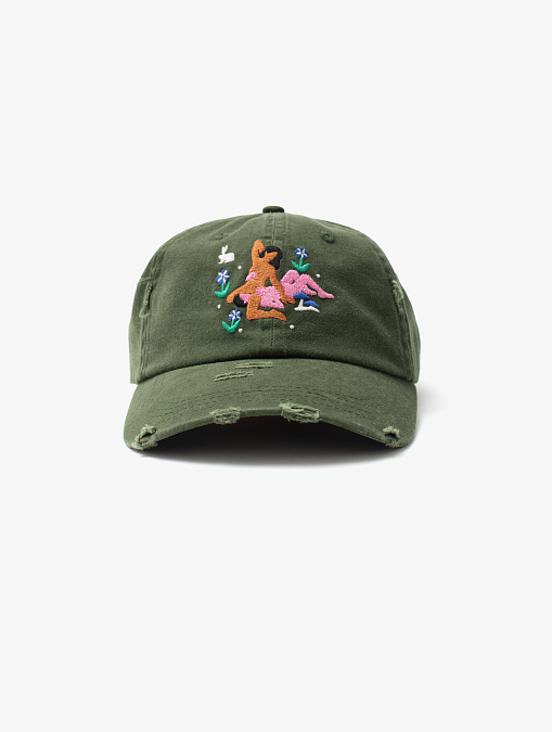 Кепка Bunnies in Bloom Cap Off-Green