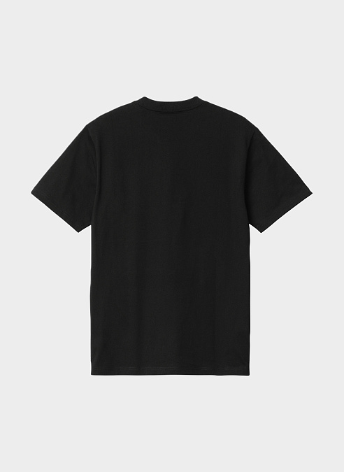 Футболка ‘S/S University Script T-Shirt’ Black / White