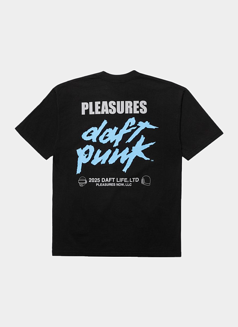 Футболка Pleasures x Daft Punk Duo T-Shirt Black