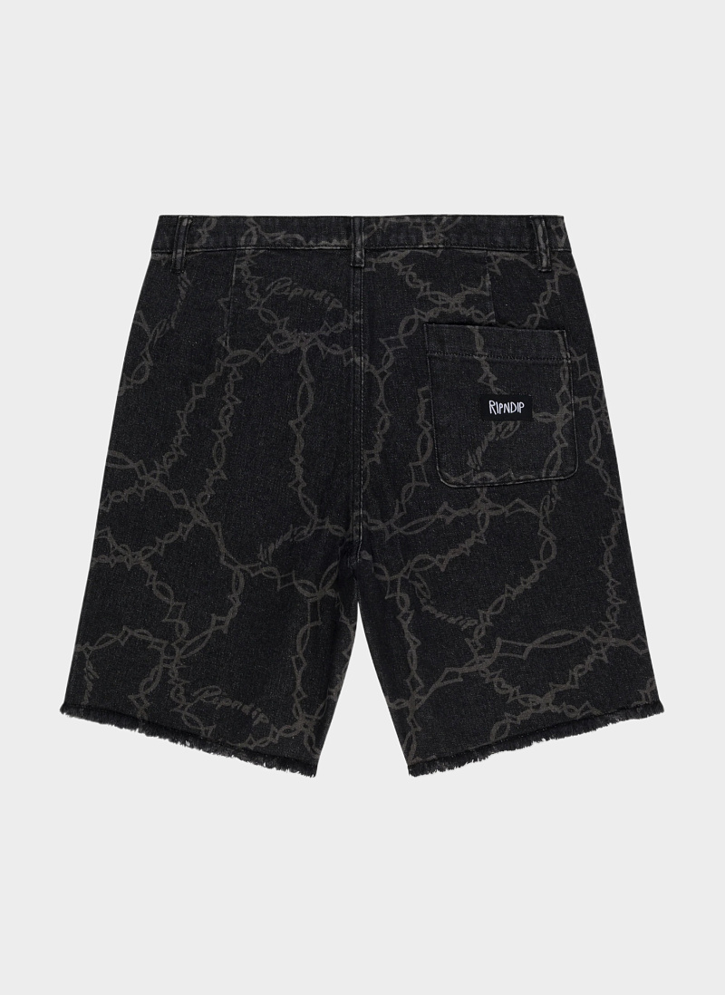 Шорты ‘Wired Denim Shorts’ Black
