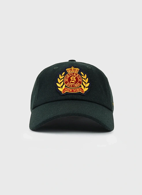 Кепка NY Crest Wool Hat Forest