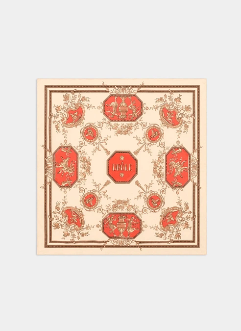 Платок Le Foulard Patineur Orange