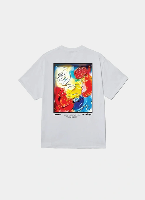 Футболка Obey Art Department White