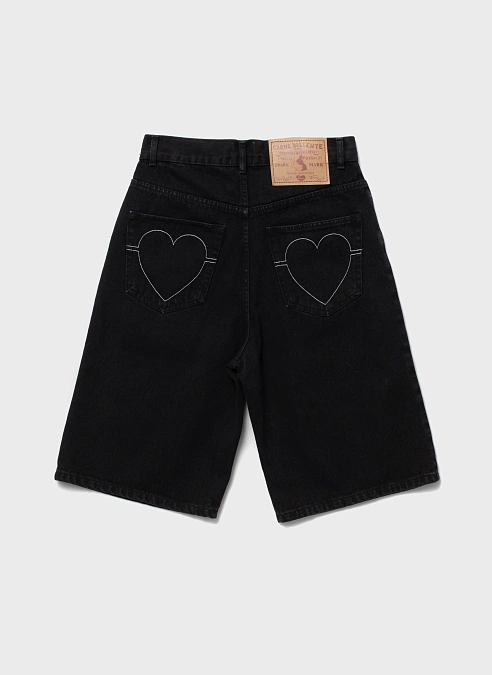 Шорты Heart On, Hard On Shorts Off-Black