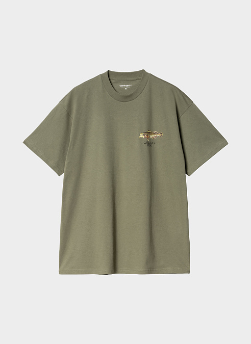 Футболка ‘S/S Fish T-Shirt’ Dollar Green
