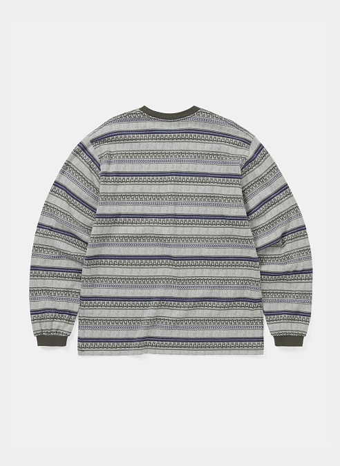 Лонгслив TNT Pattern Striped L/S Tee Ivory