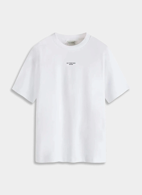 Футболка Le T-Shirt Slogan Classique Optic White