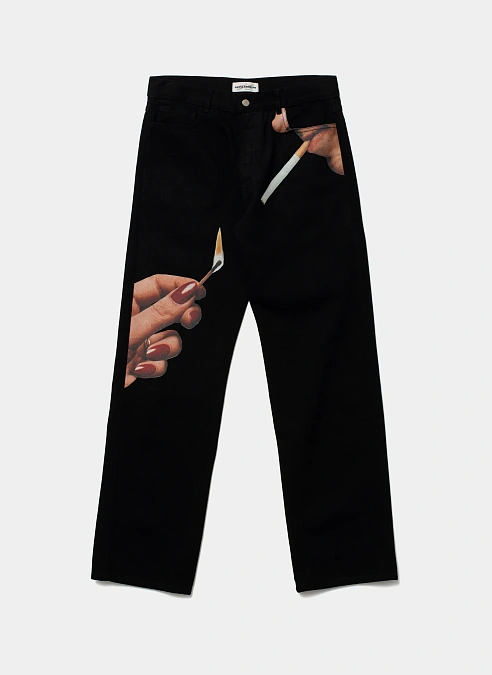 Джинсы Firecrotch Jeans Off-Black