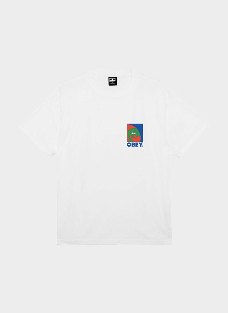 Футболка ‘OBEY CIRCULAR ICON’ WHITE