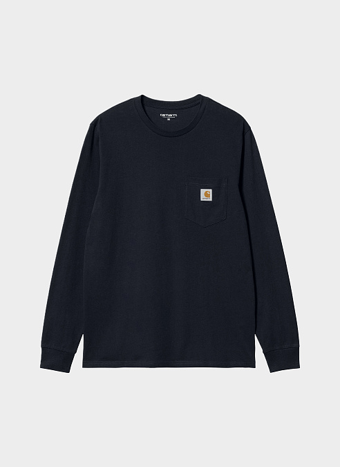 Лонгслив ‘L/S Pocket T-Shirt’ DARK NAVY
