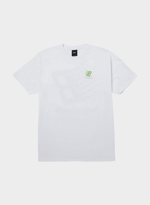 Футболка ‘HUF X BRONZE S/S TEE’ White
