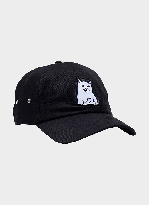 Кепка Lord Nermal 6 Panel Pocket Hat Black