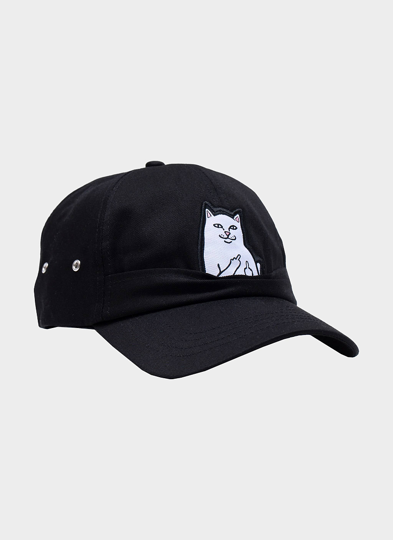 Кепка Lord Nermal 6 Panel Pocket Hat Black