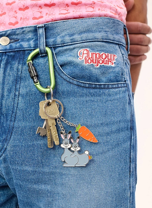 Брелок Hungry Bunnies Keychain Multicolor