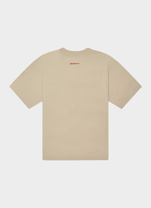 Футболка ZNY Patches Beige