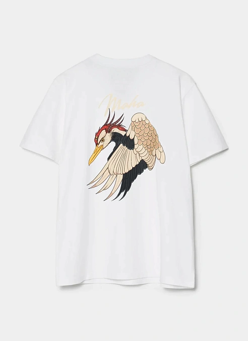 Футболка Year of the Crane S/S T-Shirt  White