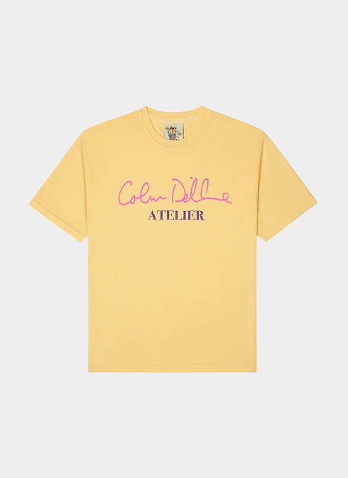 Футболка Colm Dillane Atelier Tee Yellow