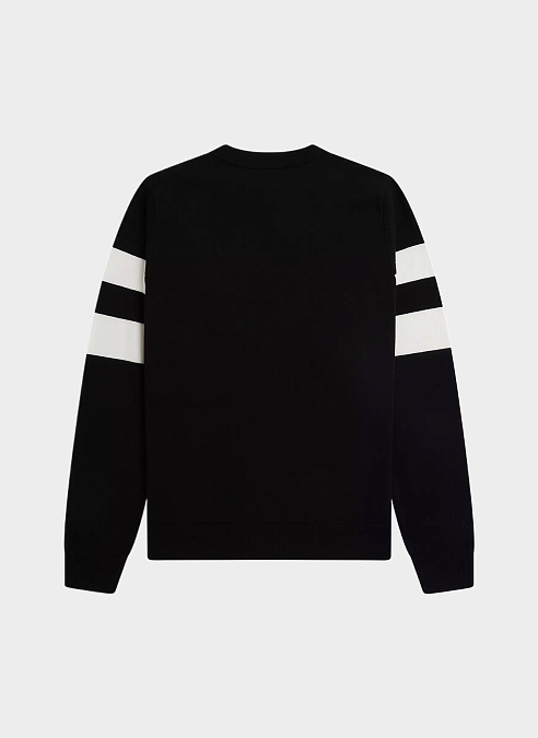 Свитер ‘Tipped Sleeve Jumper’ Black