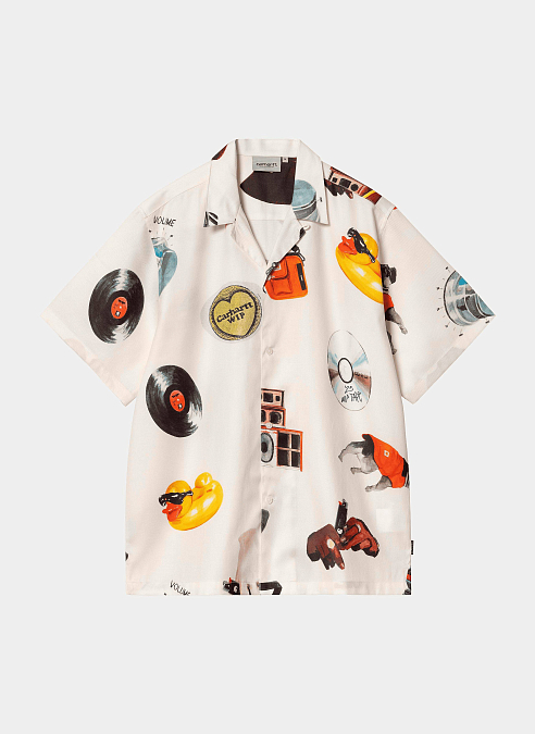 Рубашка S/S Jacob Rochester Shirt Jacob Rochester Print, Wax