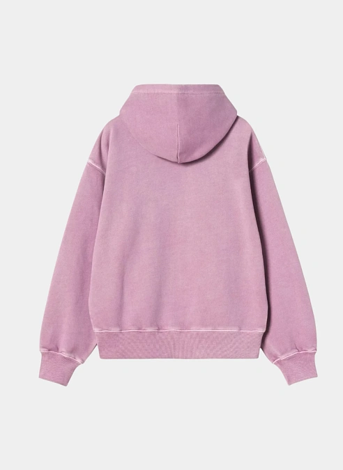 Худи женское W Hooded Nelson Sweat Gentle Purple (Garment Dyed)
