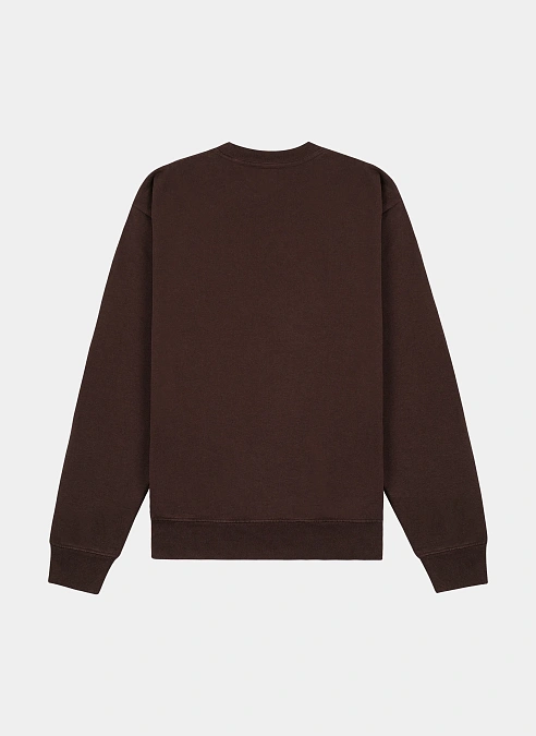 Свитшот H&W Crest Crewneck Chocolate