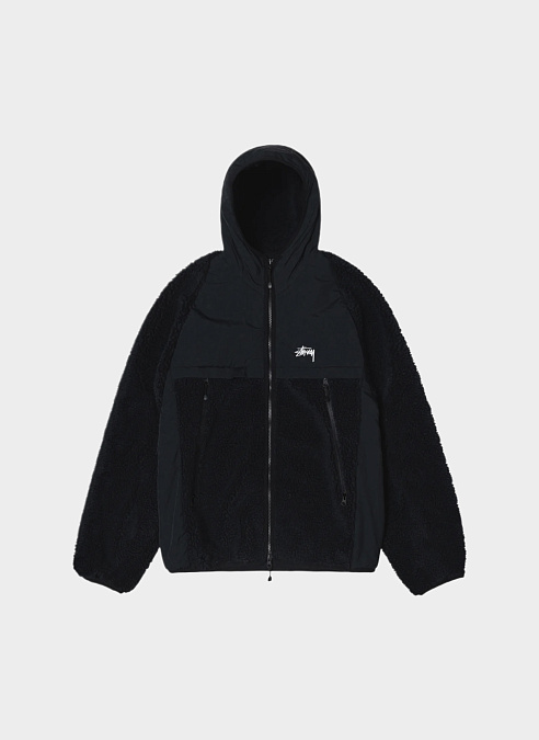 Куртка SHERPA PANELED HOODED JACKET