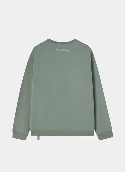 Свитшот Peacemaker Bird Loose Fit Crewneck Sage Green