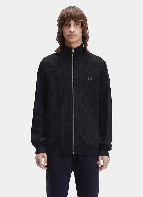 Кардиган На Молнии Textured Zip Through Cardigan 102